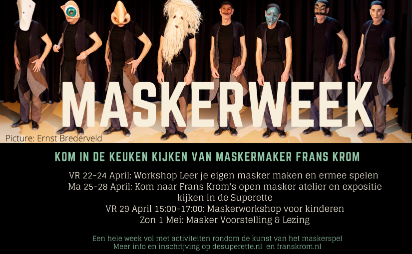 Workshop Maskers maken en de week van de maskers