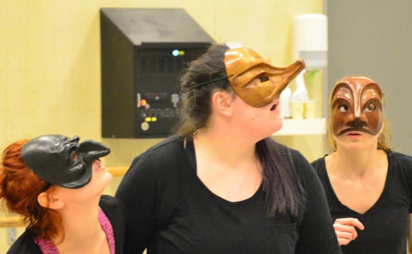 workshop maskerspel: We dragen het masker dat past